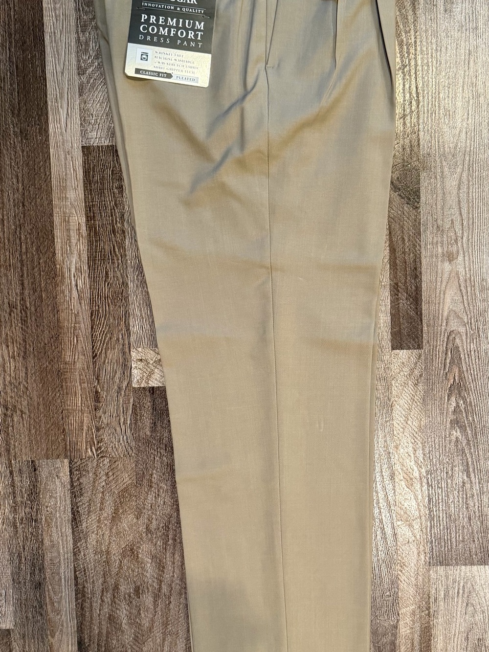Premium Comfort Men's Dress Pants - Tan